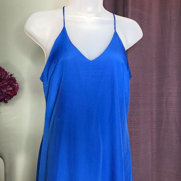 OLD NAVY SILK MAXI DRESS - Picture 2 of 4